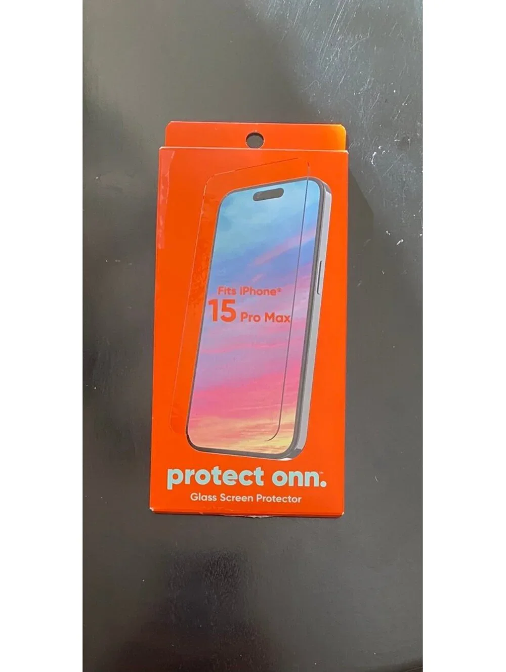 Onn Glass Screen Protector for iPhone 15 Pro Max